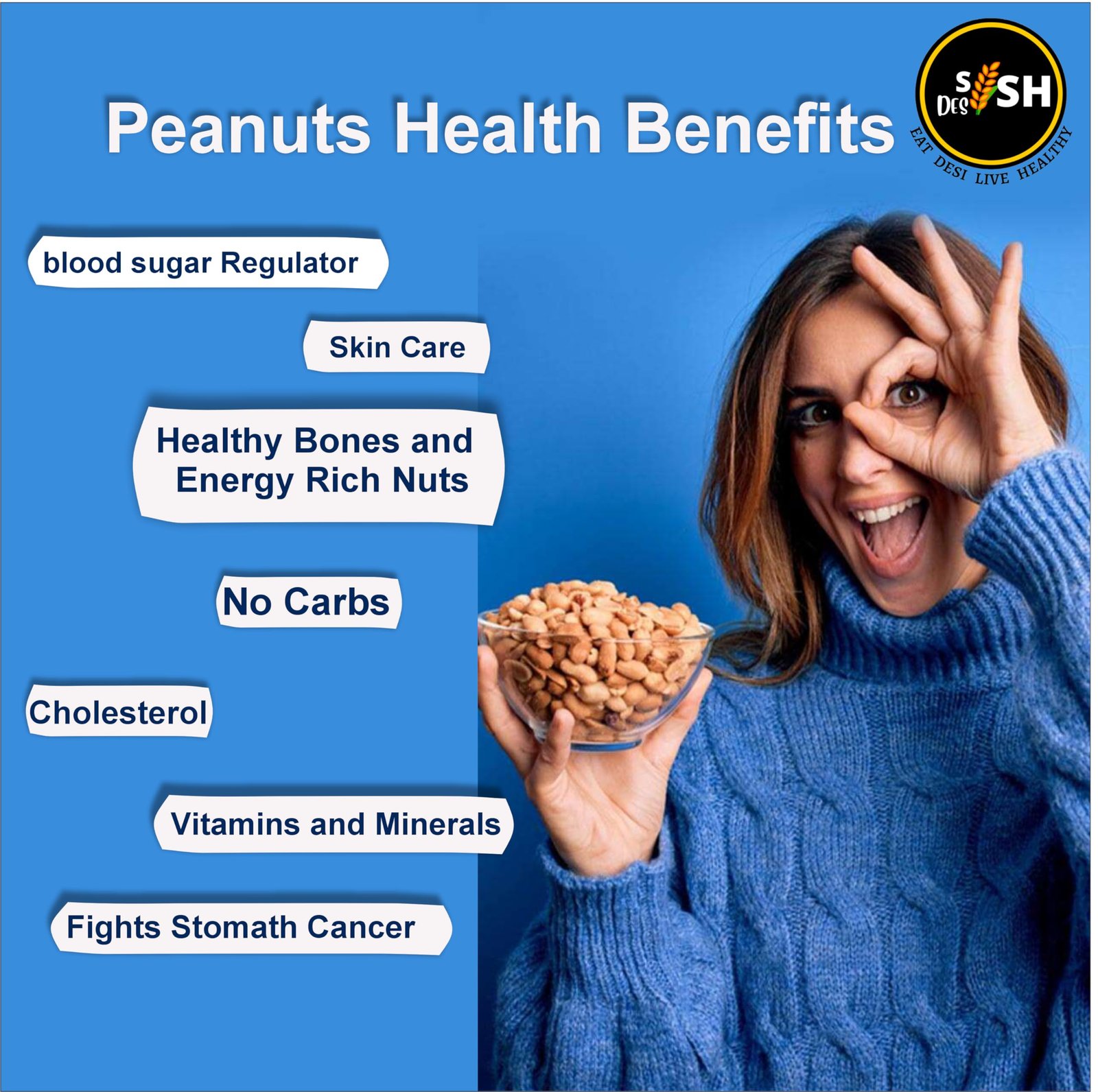 Sish Desi skinless Roasted peanuts-1